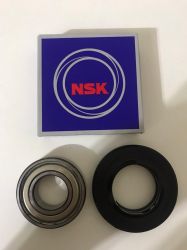Kit Electrolux Rolamentos 6206 e 6205 2z NSK/SKF e Retentor Lava e Seca  LSE09 LSI09  LSE11  LSE12 LSI11